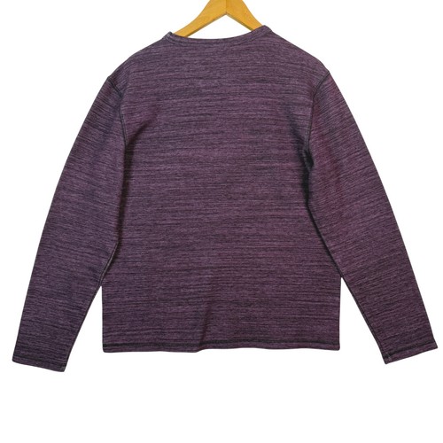 APT. Sweat-shirt 9 Premier Flex manches longues col ras du cou texturé tricot grand - Photo 2/9