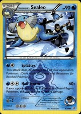 Team Aqua's Sealeo Common DCR Double Crisis 4/34 on eBay