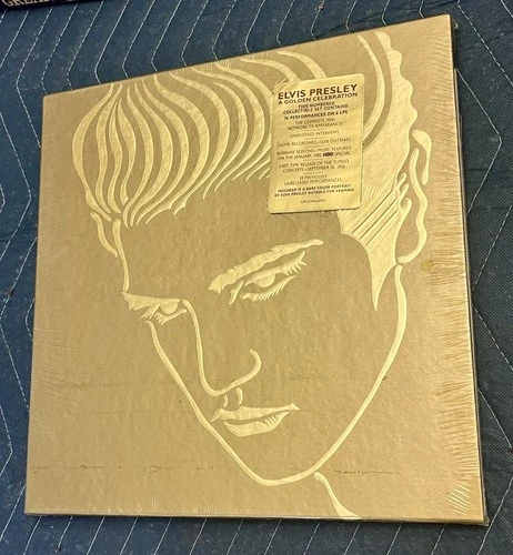 ELVIS PRESLEY 50th Anniversary A GOLDEN CELEBRATION 6 LP BOX SET 1984 SEALED #’d