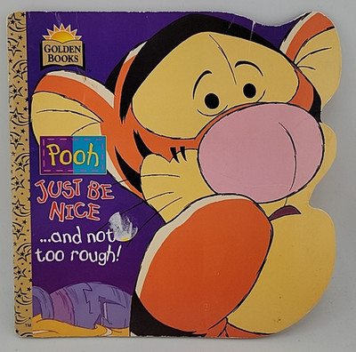 Golden Books Pooh Just Be Nice & Not Too Rough Tigger PB Paperback Book