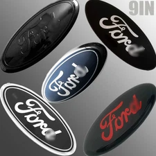 NEW 9 inch Oval Emblem For 2005-2014 Ford F150 FRONT GRILLE/ TAILGATE  1PC