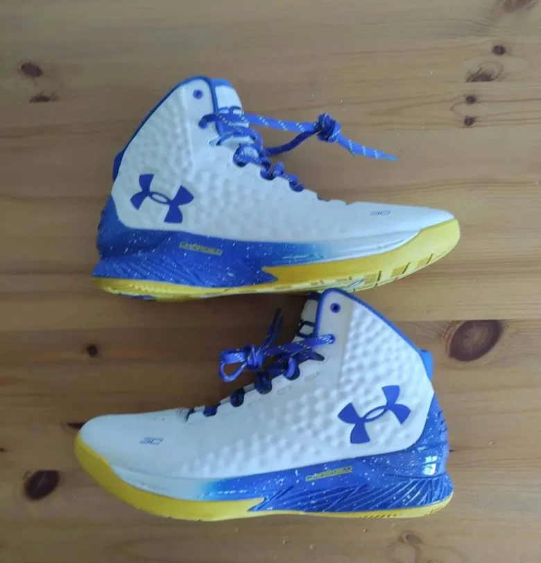 Under Armour Stephen Curry One 1 Dub Nation 2015 GSW Warriors