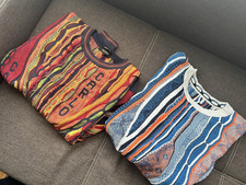 Carlo Colucci Herren Strickpullover L Baumwol...