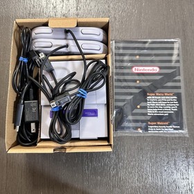 Nintendo Super NES Classic Edition Mini Console with 2 SNES Controllers