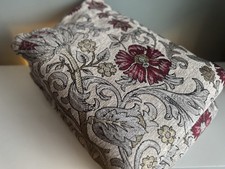 Dunelm Luxury Chenille Betsy Large Pencil Pleat Fully Lined Cream Curtains