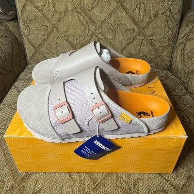 BIRKENSTOCK Bimshire Sandals Flat Shoes Shadow Grey Regular Size 39 L 8 UNION