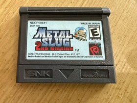 Metal Slug 2nd Mission Neo Geo Pocket w/ Protective Case