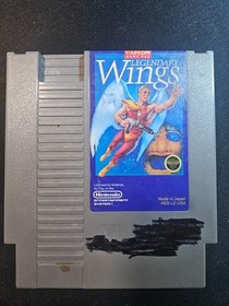 Nintendo NES Console Bundle | OEM Power, Controller | Legendary Wings | AV Cable