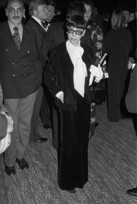 Edith Head attending Filmex Historic Old Photo