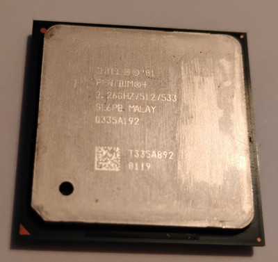 Intel Pentium 4/2.267Ghz/P4/Socket 478/SL6PB/L2 512k/FSB533/Northwood/CPU/1.525V