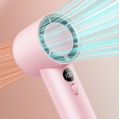 Handheld Fan,1-100 High Speed Adjustable Turbo Mini Fan,2500-5000mAh Battery