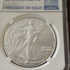 2024 $1 American Silver Eagle NGC MS70 1st Label FDOI First Day of Issue — photo 2