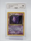 GENGAR 1999 POKEMON FOSSIL 1ST EDITION RARE HOLO 5/62 AS 10 Q4596
