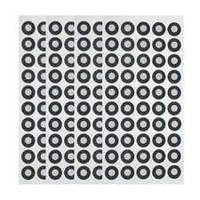 200Pcs Inner 5mm Outer 10mm Round High Reflective 3D Scanning Marker