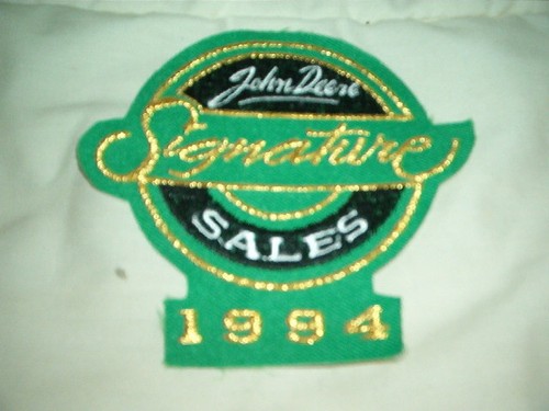 SET OF 6 JOHN DEERE 1994 1995 SIGNATURE DEALER PATCHES PARTS SALES SERVICE - Picture 7 of 7