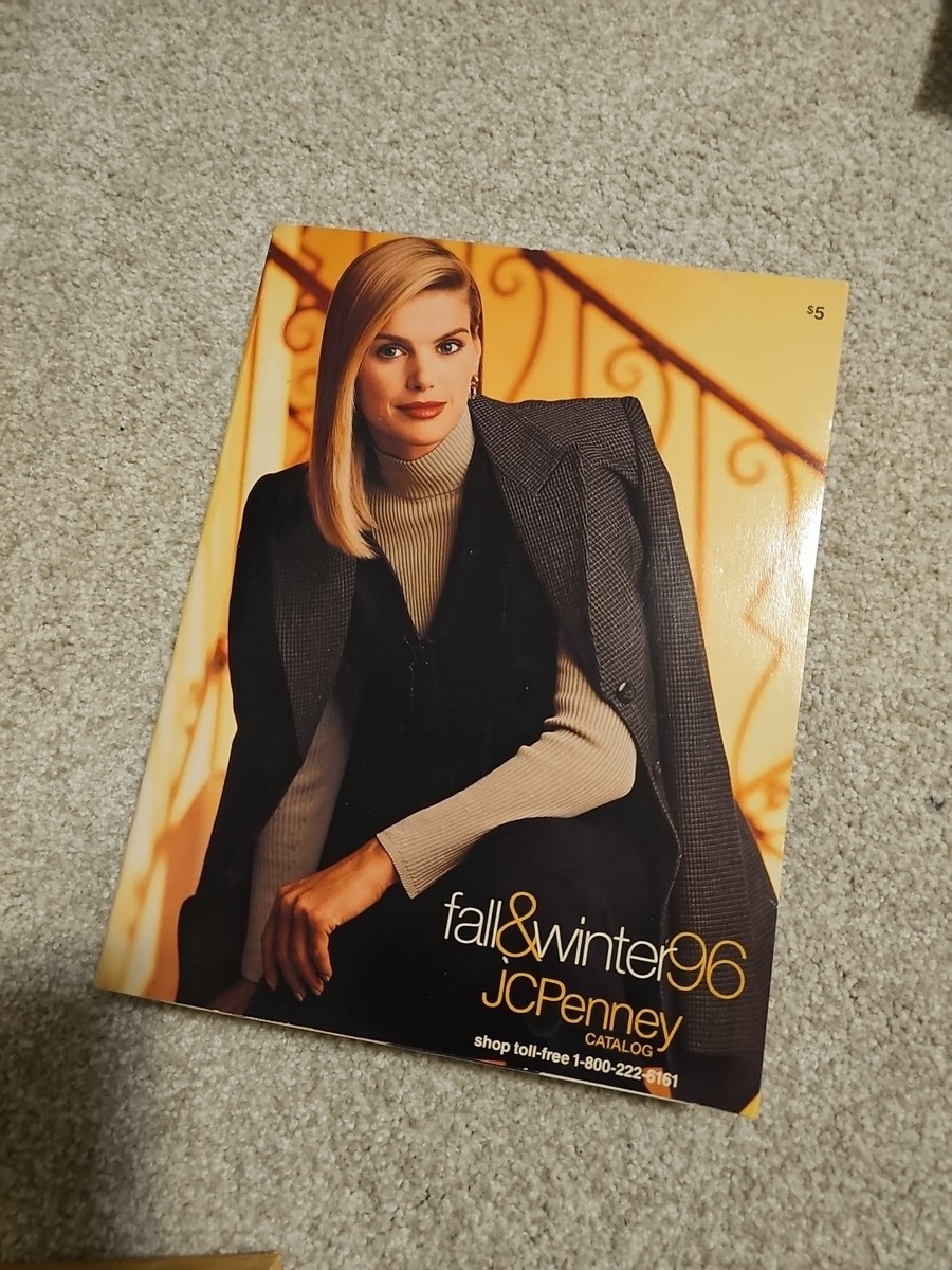 Vintage Fall and Winter 1996 JC Penney Color Catalog NEW Sealed