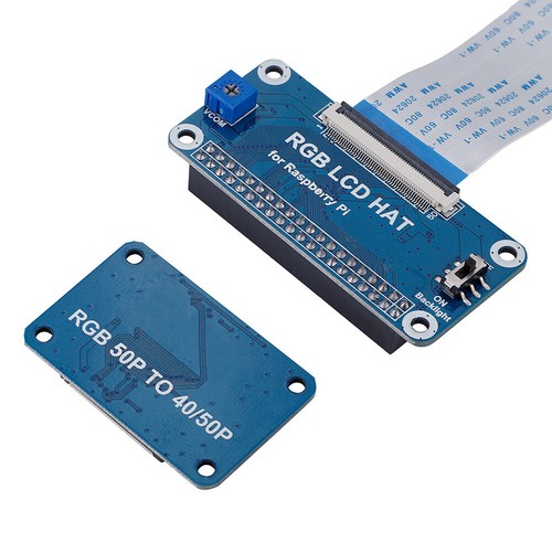 RGB HAT LCD Driver Board Kit DPI Driver 40-50Pin 5/7/10.1'' For C Fit - Picture 5 of 9