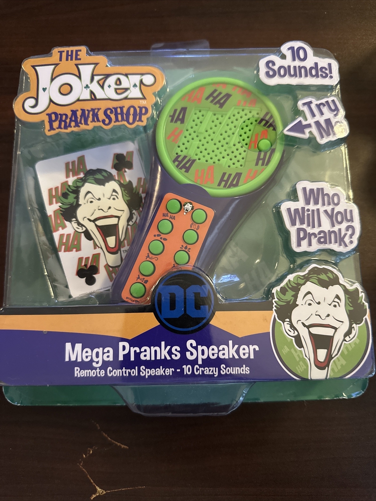 JOKER PRANK SHOP DC Mega Pranks Speaker Remote Control 10 Sounds  Free Shipping