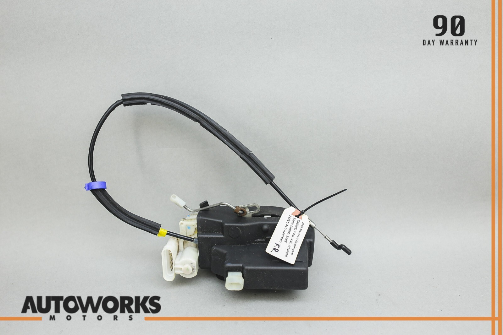 03-13 Maserati Quattroporte M139 Front Right Side Door Lock Latch Actuator OEM