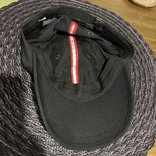 Tiger Woods Hat Cap Stretch Fit Black White Nike Casual Embroidered Golfer Adult - Picture 13 of 14