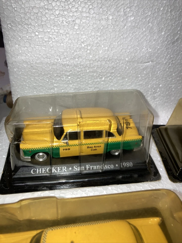 Bundle (n1) Checker Simca Volvo Taxi - Cars Miniatures Collection - Image 2 of 4