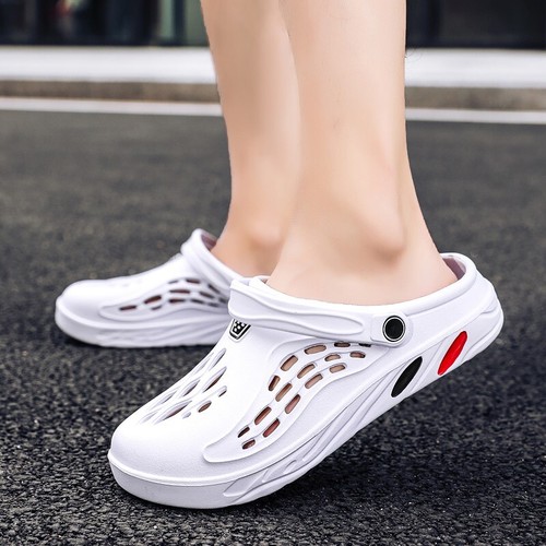 Men's and Women's Garden Clogs Shoes Beach Sandals Slippers Waterproof Sandals - Picture 20 of 32