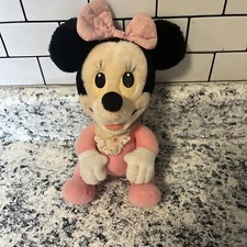 Vintage Rare 1984 Minnie Mouse Plush From Disney Babies Set. Hasbro. 8"