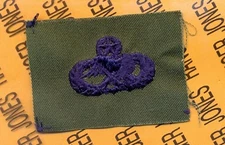 USAF Master Aircraft Munitions Maintenance OD Green & Blue badge patch  