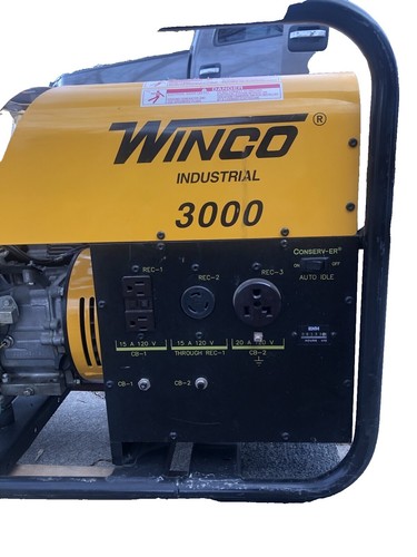 NEW Winco WinPower 40X40 Skid Mount Diesel Generator/Compressor