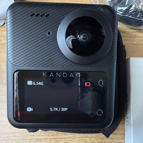 KanDao Qoocam 3 Action Camera 5.7K 62MP 360 Degree Sports Camera Dual USED - 第 6/8 張圖片