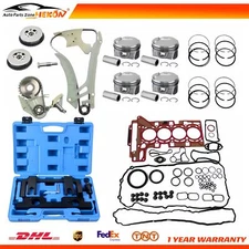 For BMW X3 X5 N20 N26 2.0L 12-17 Engine Rebuild Kit Timing Chain Tool VVT Piston
