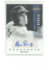 2011 LIMITED PROSPECTS SIGNATURES #20 HERNAN PEREZ  AUTO  365/599