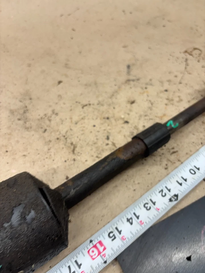 Ford f150 1980 1986 f250 f350 columna de dirección trapo intermedio eje articulado 80 81 Foto 4 de 4