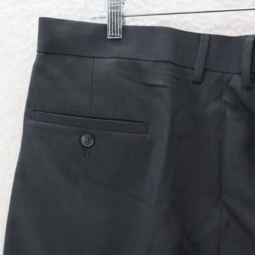 Haggar E-Clo Dress Pants Men's 38x29 Stretch Expandable Waist Classic Flat Front - Picture 6 of 11