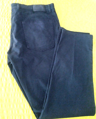Jeans Angelo Litricio, 40/32, dunkelgrau/ nadelstreif, Slim Leg