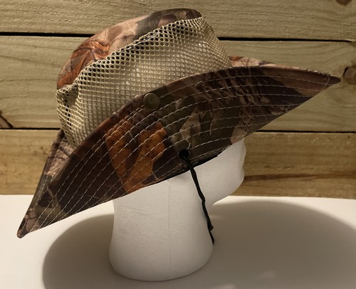 Sombrero de cubo transpirable plegable camuflado con correa ajustable para la barbilla - Imagen 10 de 10