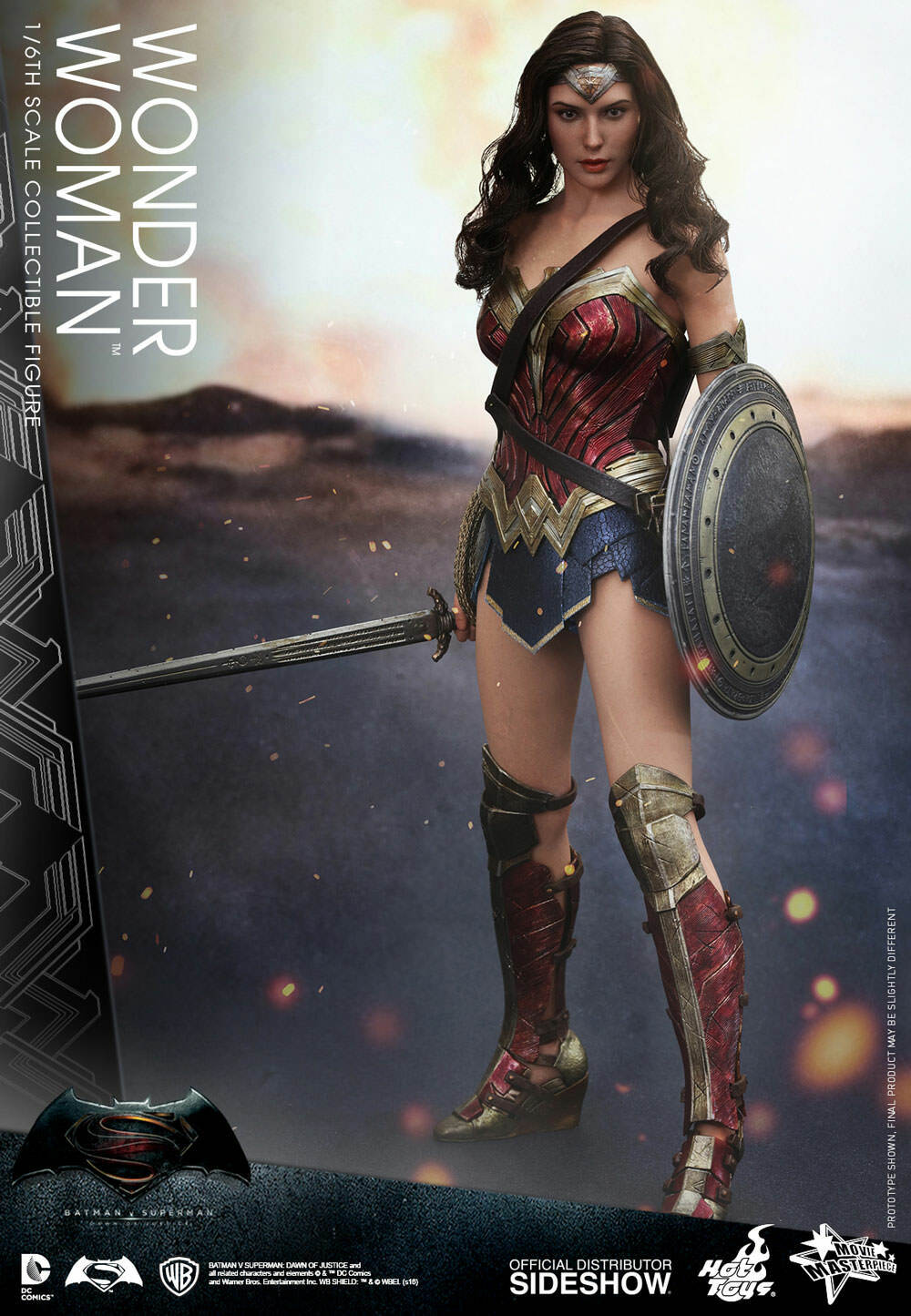 hot toys wonder woman batman v superman