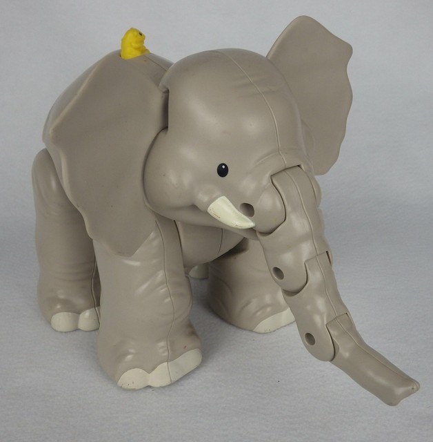 Fisher Price Little People Big Elephant Animal Zoo with Music & Sounds | eBay