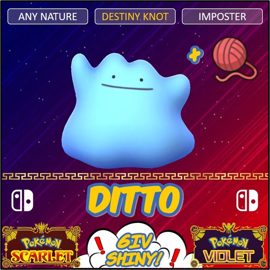 Pokemon Scarlet & Violet: How to Get a 6 IV Ditto