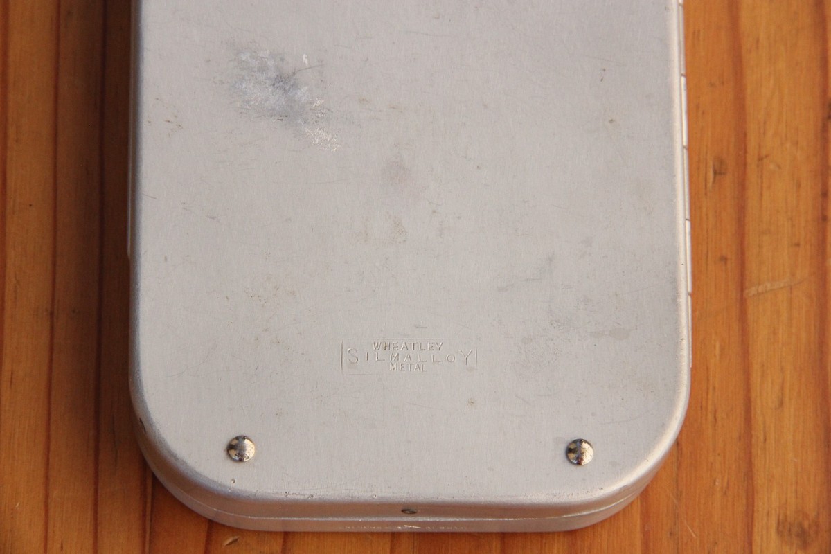 VINTAGE WHEATLEY SILMALLOY FLY BOX (154MM x 90MM) | eBay VINTAGE WHEATLEY SILMALLOY FLY BOX (154MM x 90MM) | eBay
