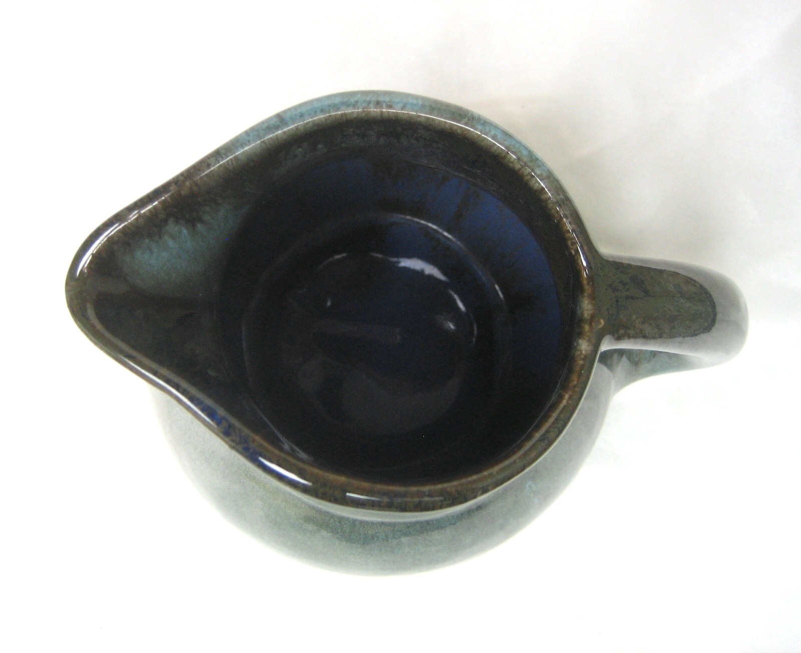 Vintage Shearwater Pottery BLUE RAIN Glazed Pitcher James Anderson eBay