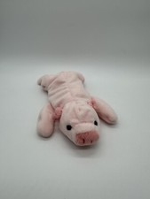 RARE RETIRED TY Beanie Babies 1993 Squealer The Pig PVC Pellets Collectibles