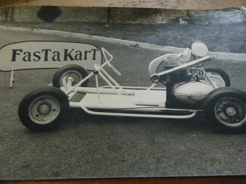 PHOTOGRAPHS X6 FASTAKART FASTA GOKART FEATHERWEIGHT VILLIERS BULTACO GO-KART - Picture 3 of 6