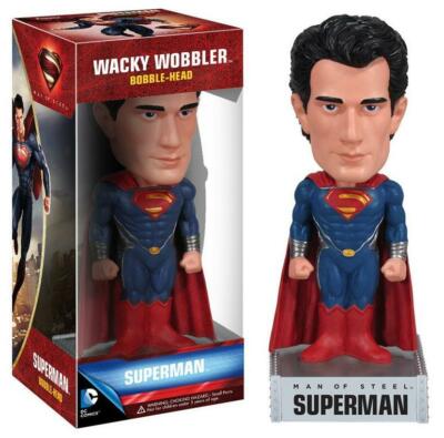 SUPERMAN Wackelkopf, WACKY WOBBLERS, Head Knocker 18 cm neu OVP