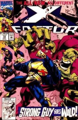 X-Factor (1986) #  74 (8.0-VF) All-New, All-Different 1992