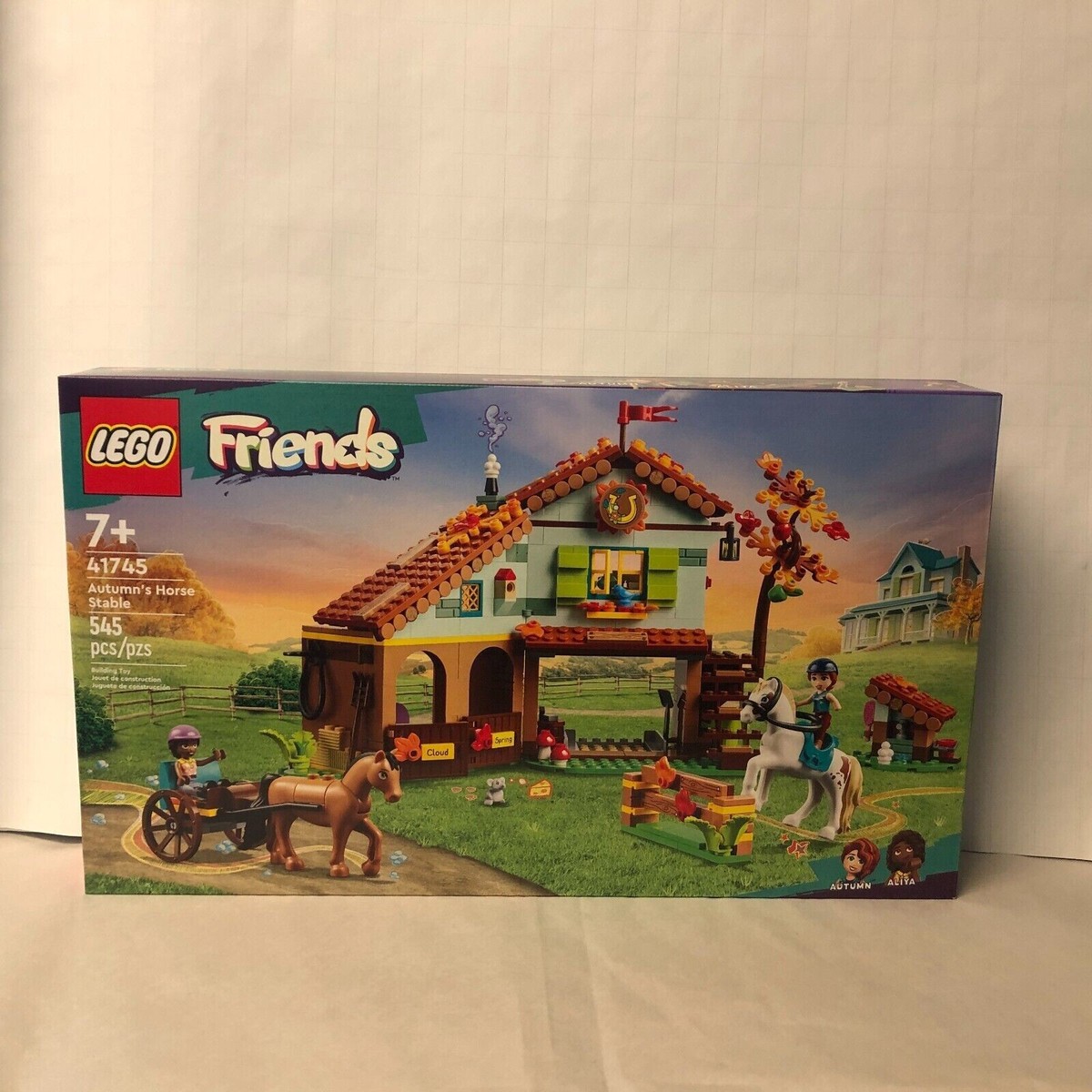 LEGO Friends Autumn's Horse Stable 41745 Building Toy 545 pcs