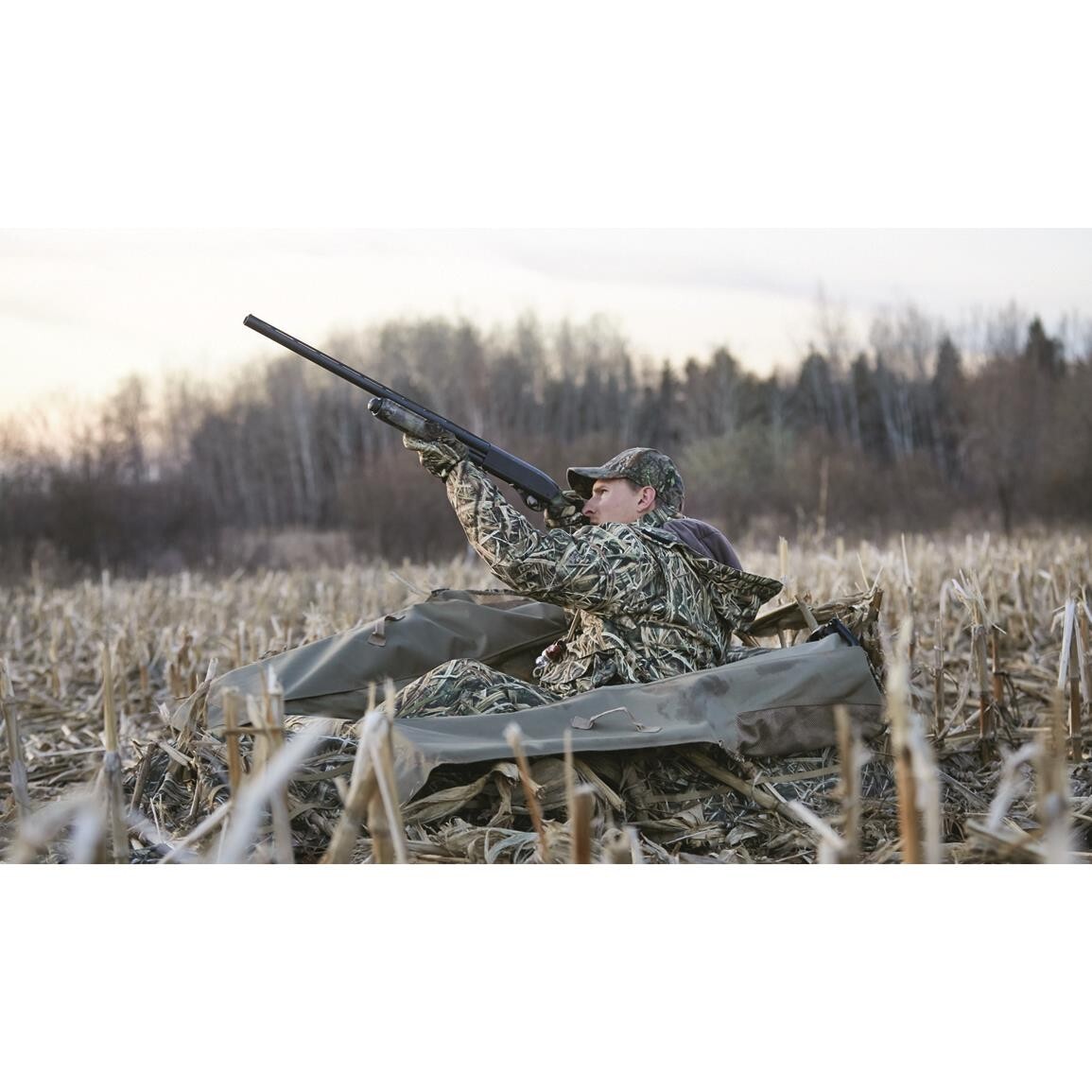 Waterfowl Hunting Layout Blind Duck Geese Mossy Blades Field Max Camo