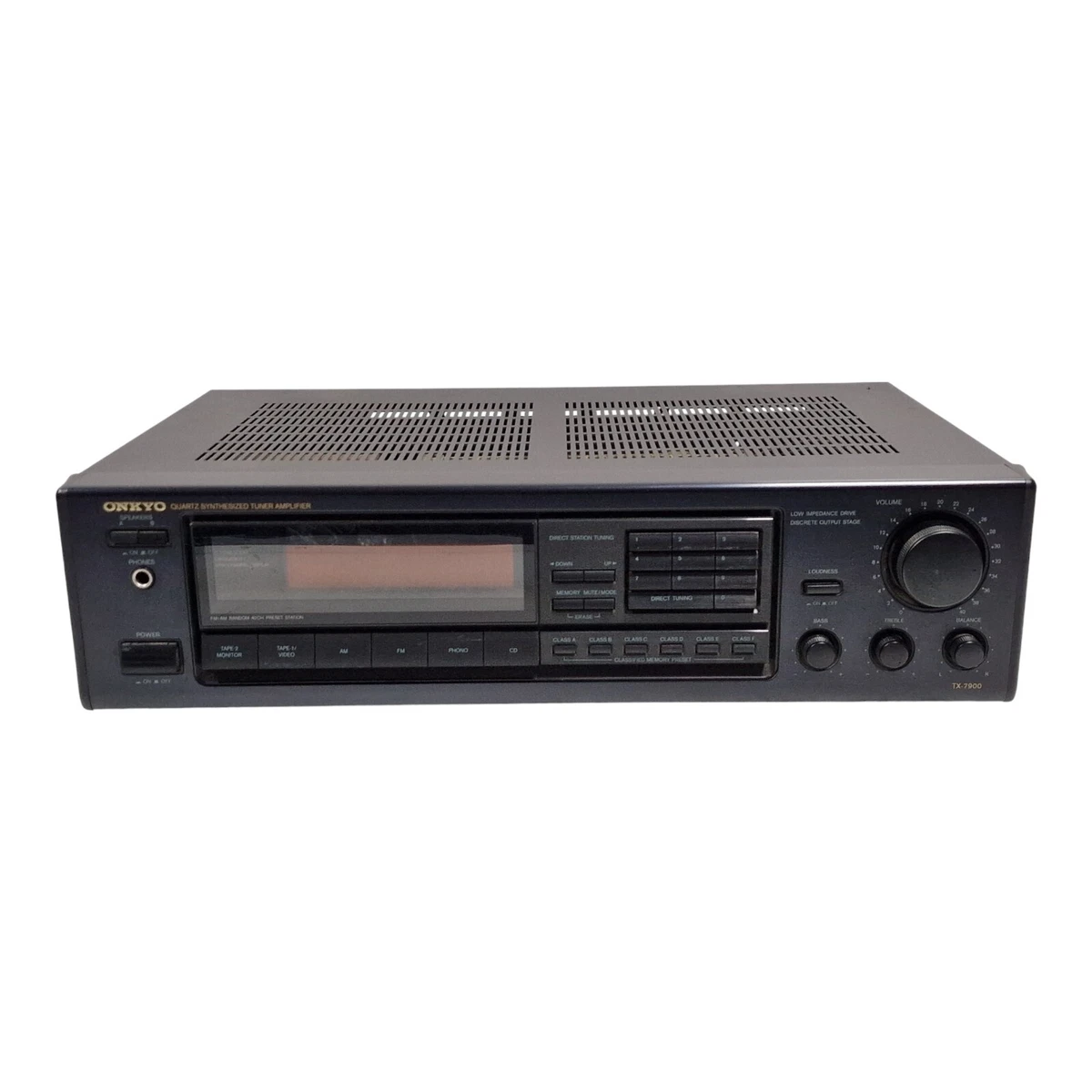 Amplificateur Intégré Onkyo A-830 - Très Bon état Esthétique - À Réviser (sélecteur)