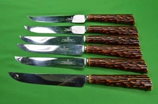 Vintage Westall Richardson Sheffield England Steak Knife Set of 6