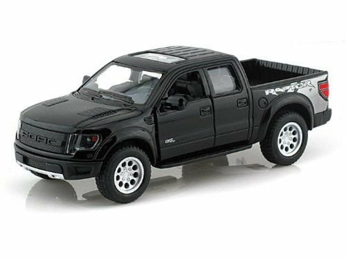 Ford F-150 SVT Raptor Supercrew 2013, camioneta pick up, coche de juguete fundido a presión, 5"", 1:46 - Imagen 5 de 48